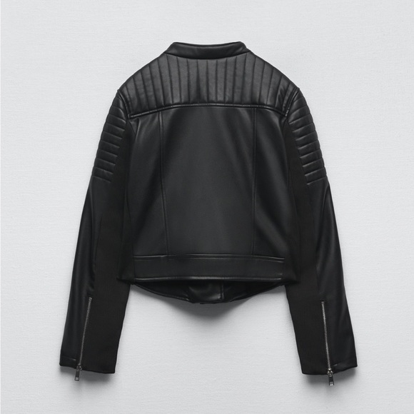 Zara Faux LeatherJacket - Picture 8 of 8
